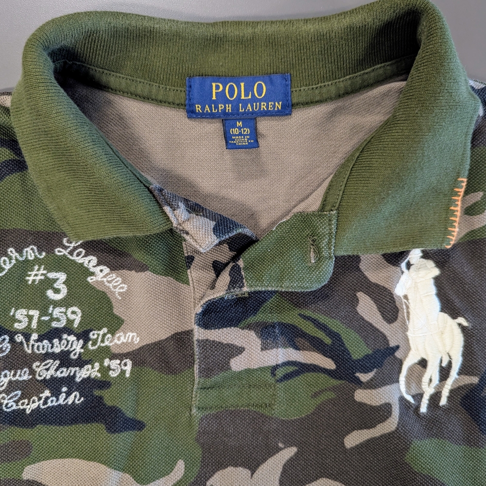Ralph Lauren Camouflage Polo Shirt